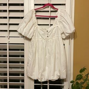 Ivory Free People Bubble dress